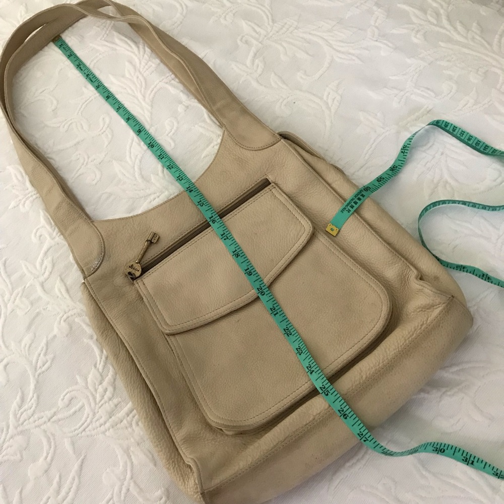 Vintage Fossil leather shoulder/crossbody bag - Picture 5 of 9